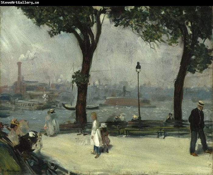 William Glackens East River Park